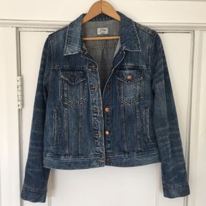 J. Crew classic denim jacket!!
